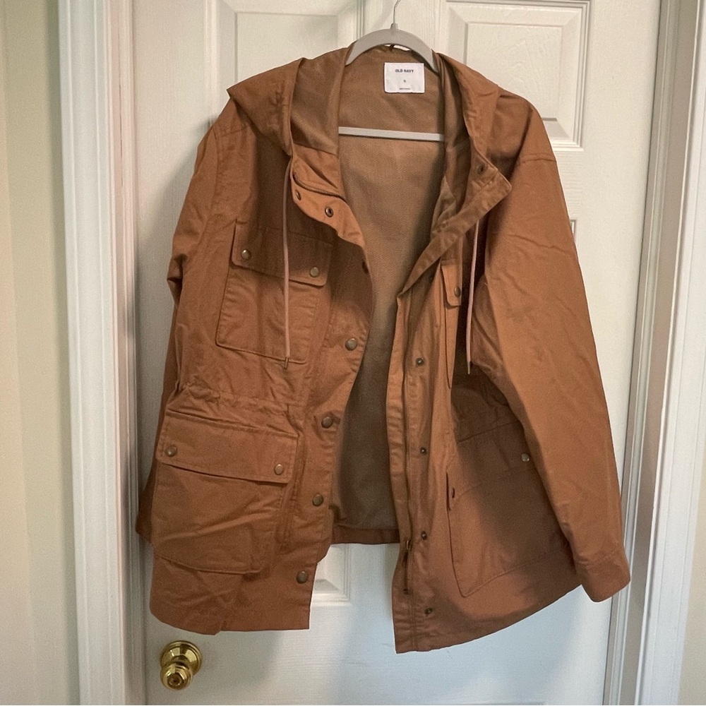 Brown utility jacket